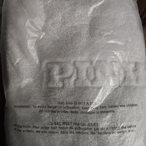 PINK Victoria's Secret White Tote Bag